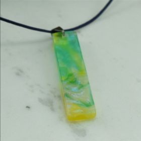 колие Жълто-зелено