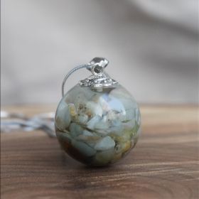  колие " сфера с Амазонит "