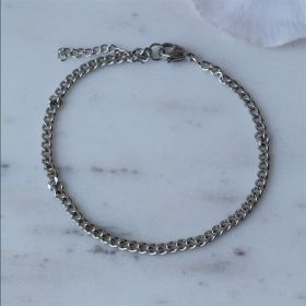 гривна за глезен от медицинска стомана  " Верига "