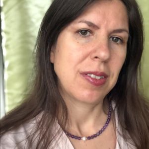 комплект бижута от естествени камъни аметист и речна перла "Спокойствие в лилаво"
